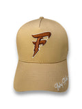 Tan Cotton Snapback