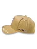 Tan Cotton Snapback