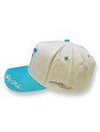 Two-Tone Light Blue Snapback