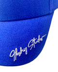Blue Cotton Canvas Snapback
